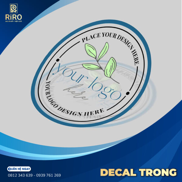 In decal trong