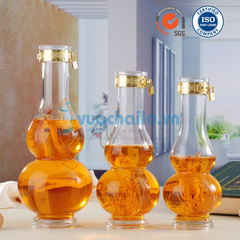 Bình thủy tinh dạng hồ lô