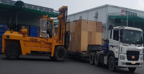 Xếp dỡ máy móc thiết bị