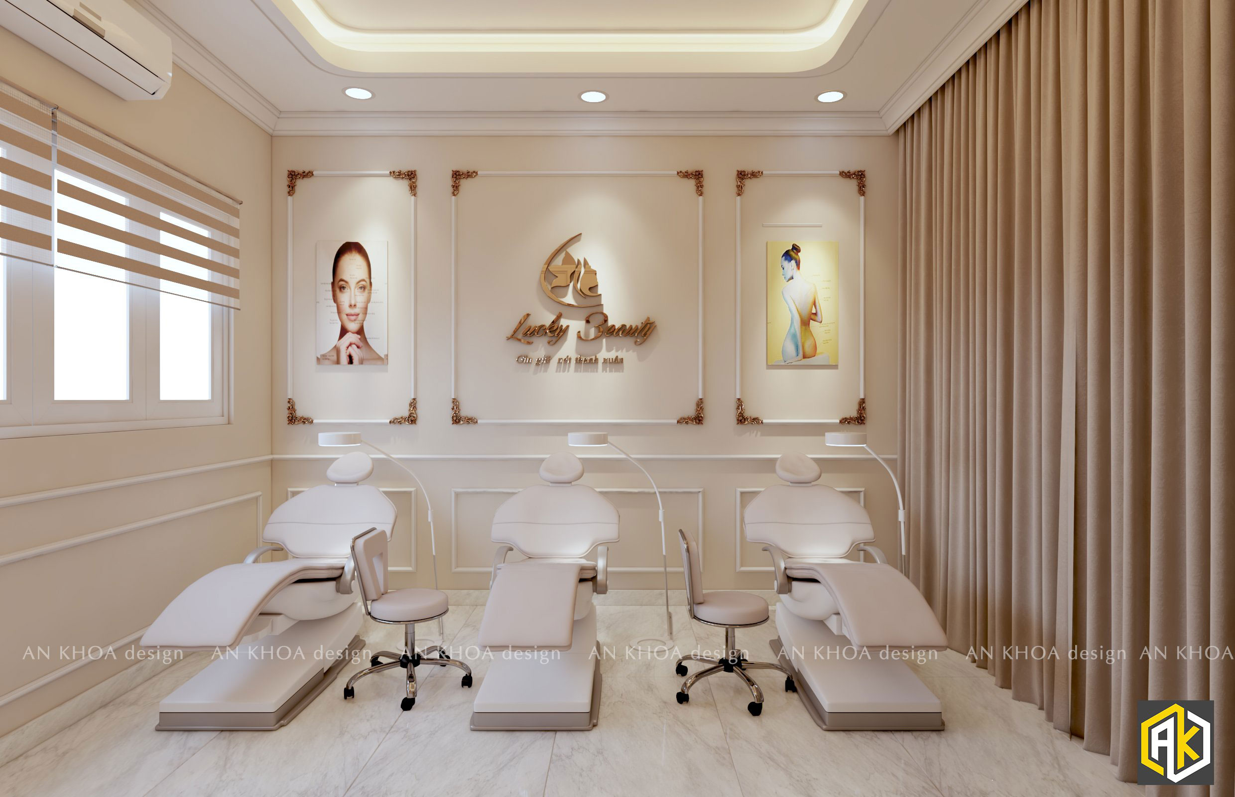 Thiết kế nội thất spa
