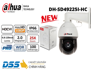 Camera Speed Dome HDCVI 2MP DAHUA