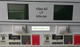 Máy in cột bơm xăng dầu