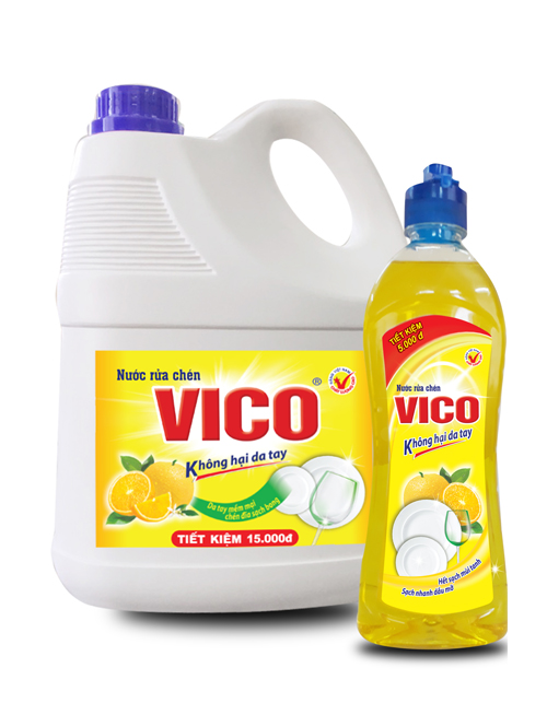 Nước rửa chén Vico