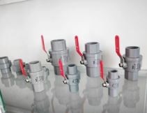 Van tay inox cầu nhựa Taida