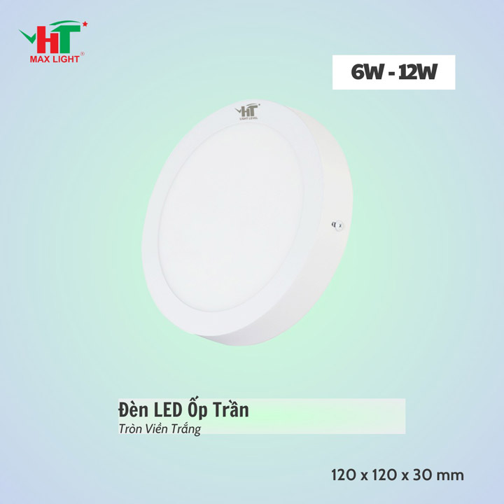 Đèn LED ốp trần tròn