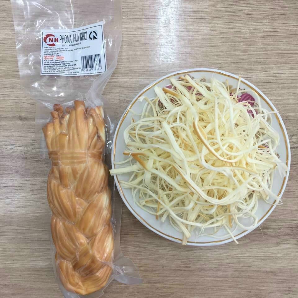 Phô mai sợi hun khói