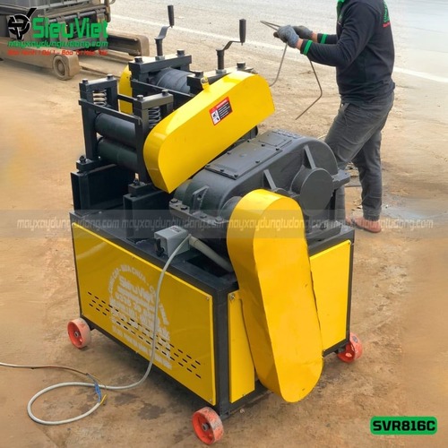 Cho thuê máy duỗi sắt phế liệu