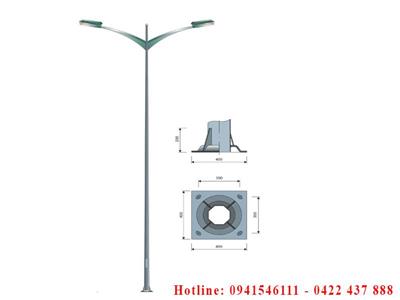 Cột đèn cao áp bát giác