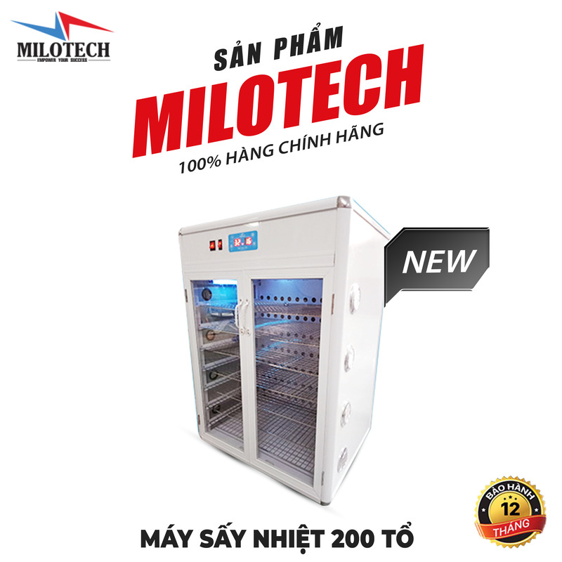 Máy sấy yến nhiệt Milotech 200 tổ