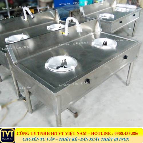 Bếp gas 2 họng công nghiệp