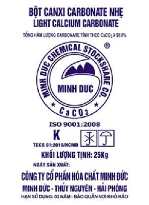 Bột canxi carbonate nhẹ K