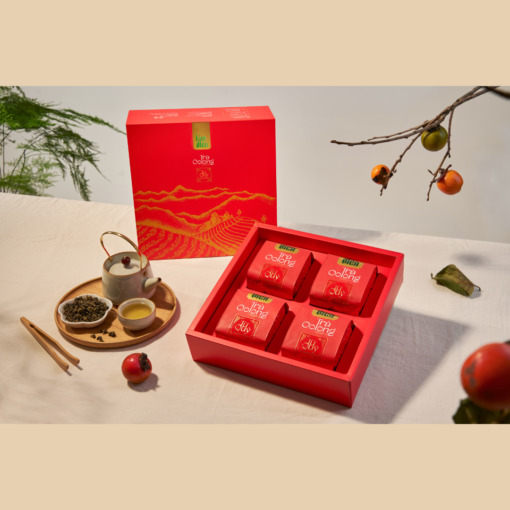 Set trà ô long tứ quý thượng hạng