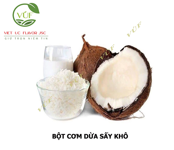 Bột cơm dừa sấy khô