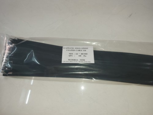 Dây rút inox bọc nhựa đen
