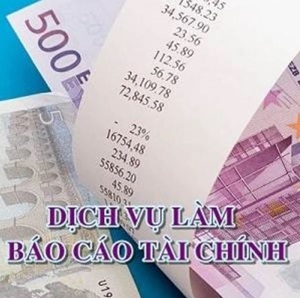 Dịch Vụ Làm Báo Cáo Tài Chính