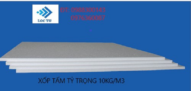 Xốp Tấm Tỷ Trọng 10kg