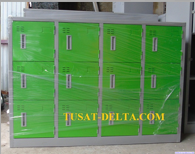Tủ Đựng Đồ Cá Nhân 12 Ngăn Bằng Sắt