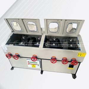 Máy Đánh Bóng Ong Tròn 4 Tổ Mài