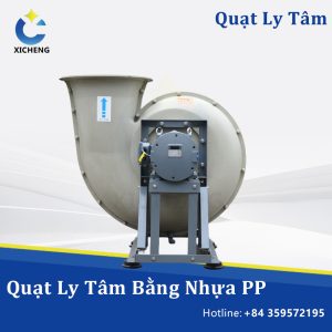 Quạt ly tâm bằng nhựa PP