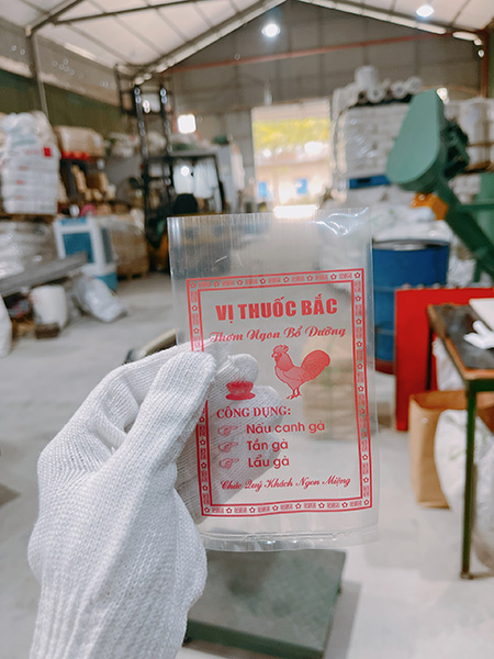 Túi nilon đựng thuốc bắc