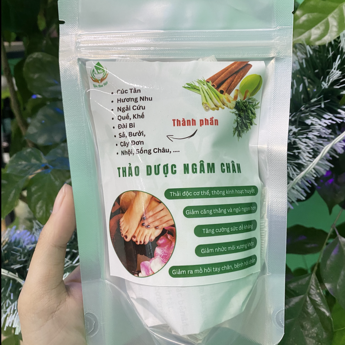 Thảo dược ngâm chân