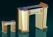 Bàn nail PU