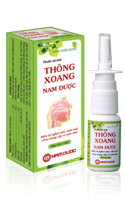Bao bì thuốc xịt mũi