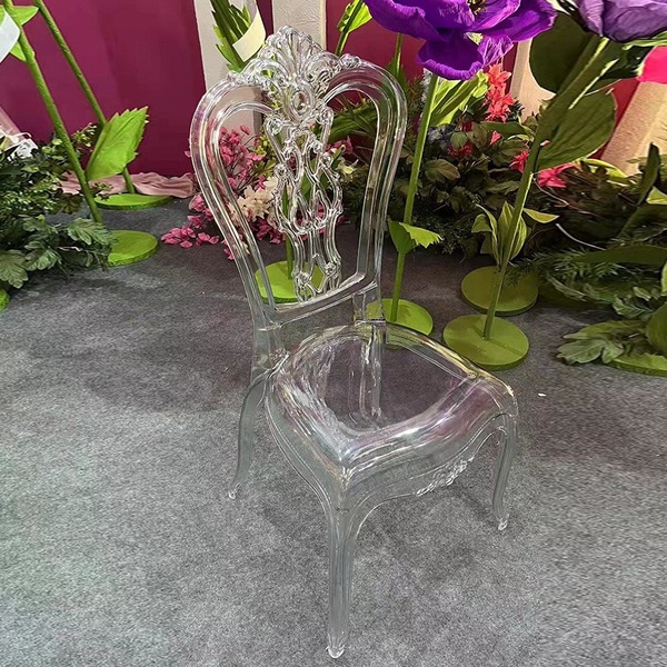 Ghế pony nhựa trong suốt