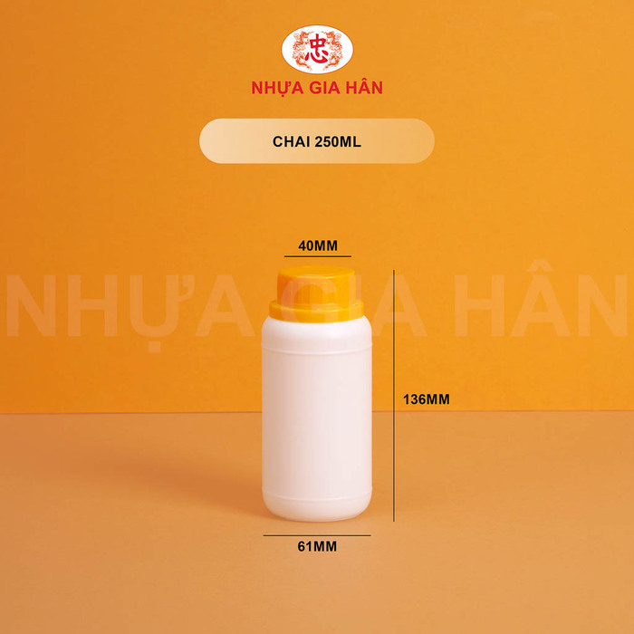 Chai nhựa 250ml