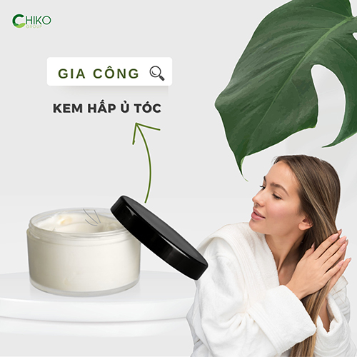 Gia công kem hấp ủ tóc
