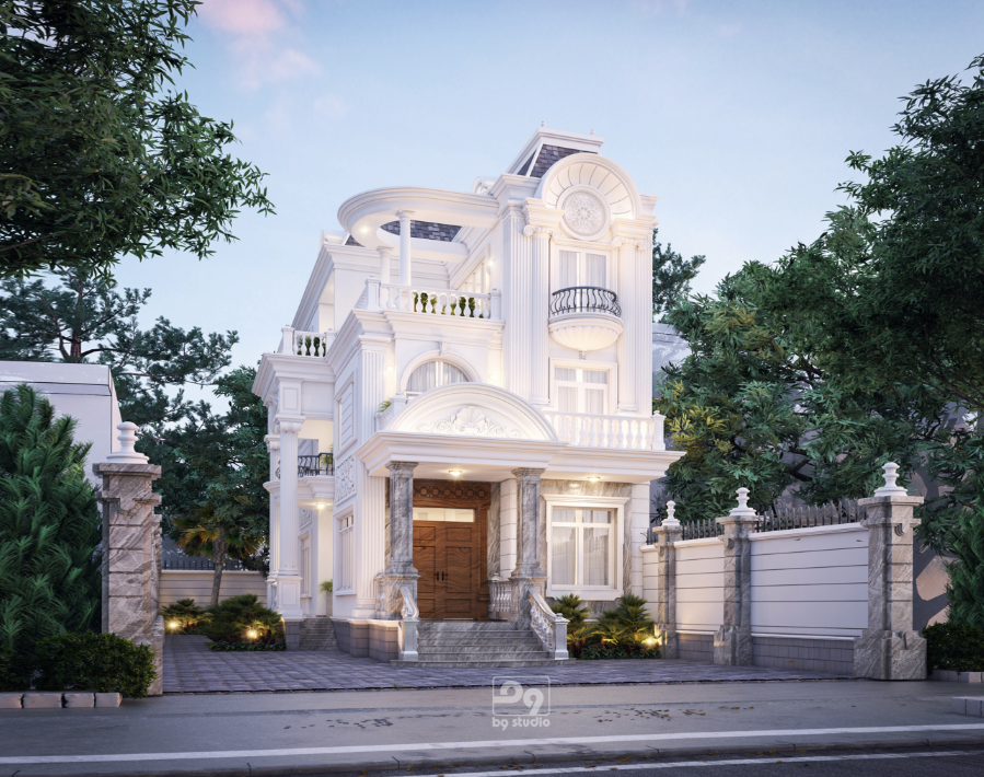 Thiết kế biệt thự tân cổ điển