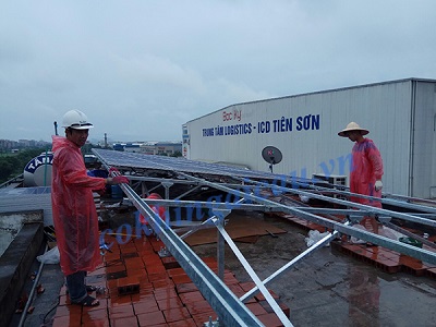 Giá đỡ pin mặt trời