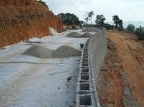 Vải địa kỹ thuật chống xói mòn