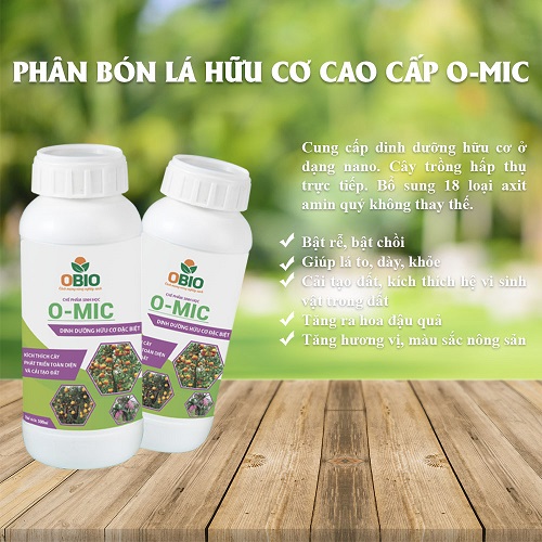 Phân bón lá hữu cơ