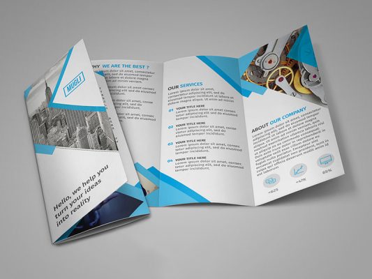In brochure