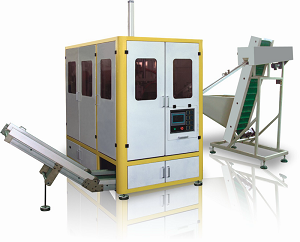 Máy Thổi Chai PET Tự Động Ra 3 Sản Phẩm