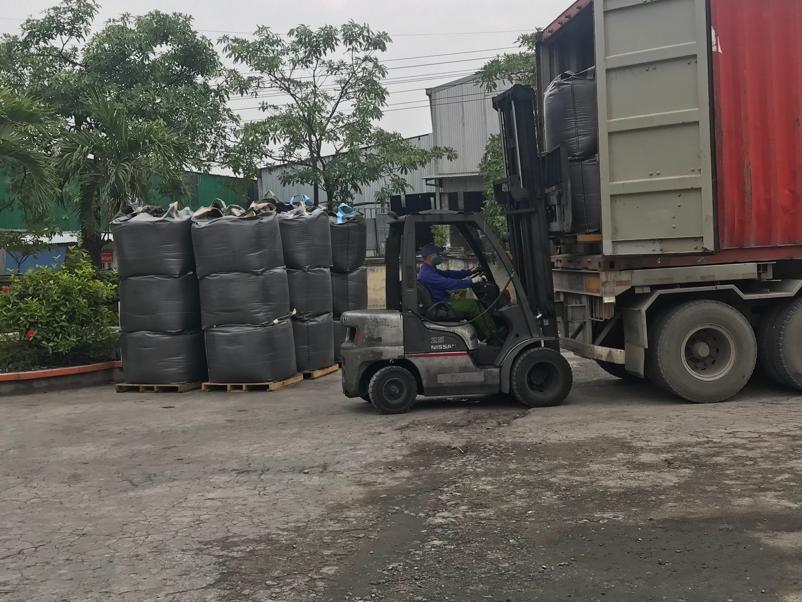 Than hoạt tính đóng bao 500kg
