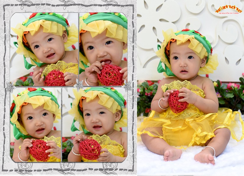 Chụp ảnh baby và gia đình
