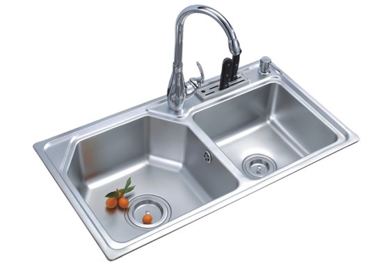 Chậu rửa inox đôi