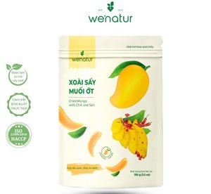 Xoài Sấy Muối Ớt Wenatur 100g