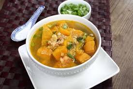 Canh bí đỏ