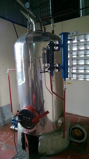 Nồi hơi đốt than công suất 50-150Kg