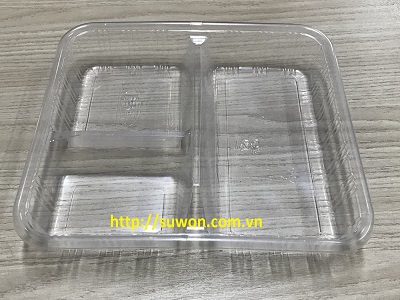 Khay nhựa PET đựng thức ăn
