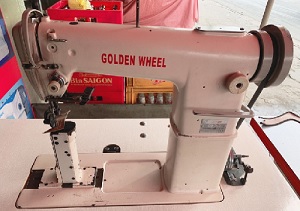 Máy trụ đứng 1 kim Golden Wheel