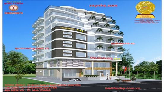 Thiết kế, thi công xây dựng khách sạn