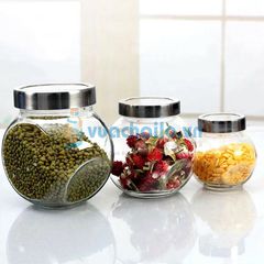 Hũ thủy tinh dạng nghiêng