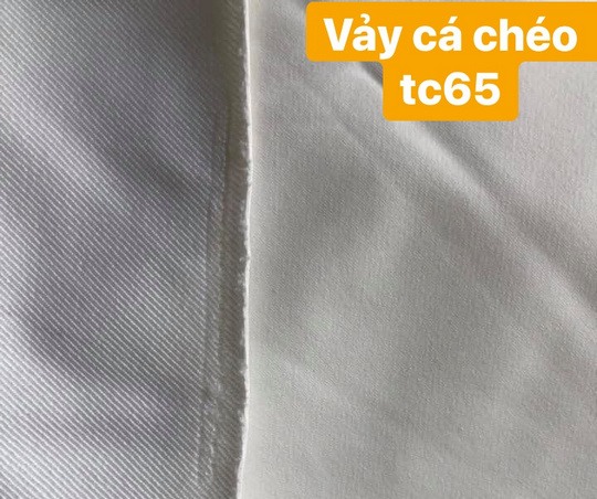 Vải thun da cá chéo Tici