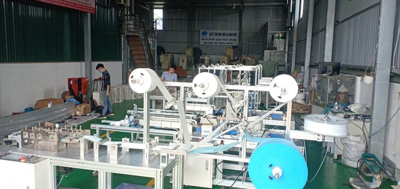 Máy khẩu trang quai mềm