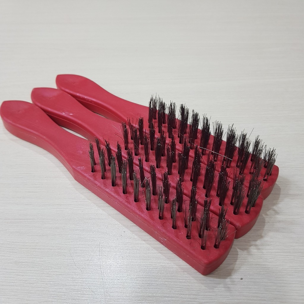 Bàn chải inox cán nhựa