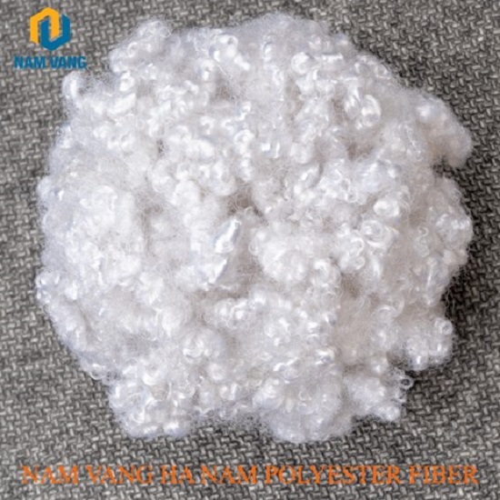 Xơ Polyester liên kết rỗng không silicon
